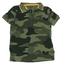Khaki army polo tričko F&F
