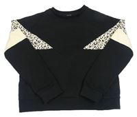 Čierno-béžová mikina M&Co.