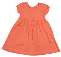 Oranžové bavlnené šaty Primark