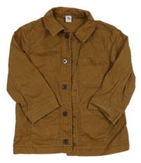 Hnědá riflová košile Tu