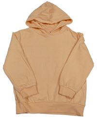 Broskvová mikina s kapucňou Primark