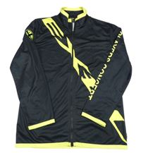 Čierno-žltá prepínaci športová mikina Exel