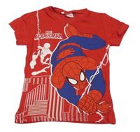 Červené tričko se Spider-manem Marvel