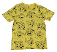 Žlté tričko s Paw Patrol C&A