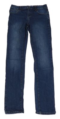 Tmavomodré skinny rifle C&A vel. 176
