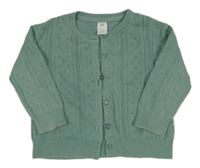 Zelenošedý prepínaci sveter H&M