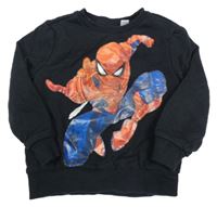 Čierna mikina so Spider-manem Marvel