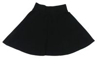 Čierna vzorovaná kolová sukňa Candy Couture