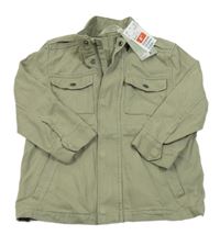 Nové - khaki rifľová bunda H&M