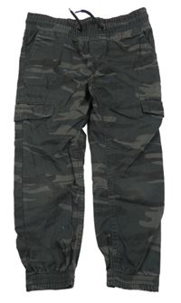 Army cargao cuff jogger plátenné nohavice PRIMARK