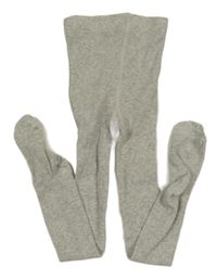 Sivé melírované pančuchy