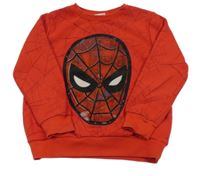 Červená mikina so Spider-manem MARVEL
