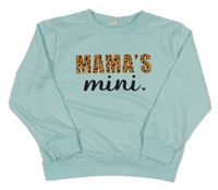 Belasá mikina s nápismi SHEIN