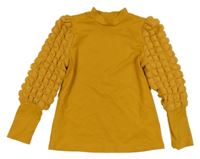 Okrový žebrovaný rolák PatPat