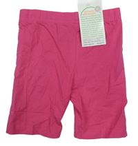 Nové - tmavoružové legínové kraťasy Kiki&Koko