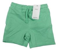 Nové - zelené teplákové kraťasy M&S