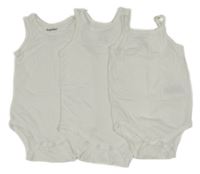 3x Biele body Lupilu