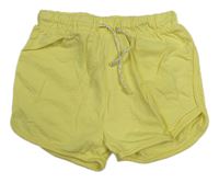 Žluté teplákové kraťasy Matalan