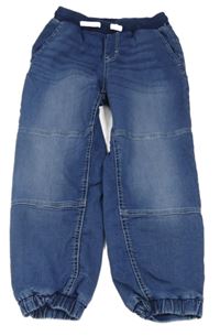 Modré teplákové cuff rifle H&M