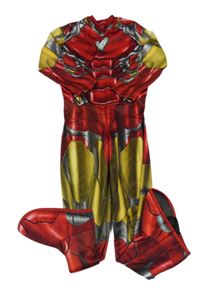 Kostým - Červeno-šedo-žlutý overal - Iron Man Rubie's