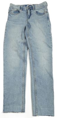 Světlemodré skinny rifle Zara