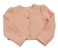 Ružové vzorované prepínaci bolerko Shein