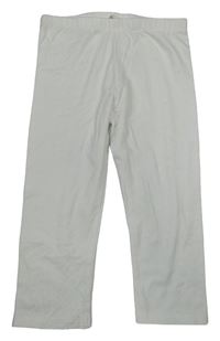 Biele capri legíny H&M