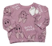 Nové - Růžová mikina s Daisy Primark