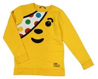 Žltá mikina s Pudsey George