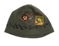 Khaki fleecová čapica so ScoobyDoo! George