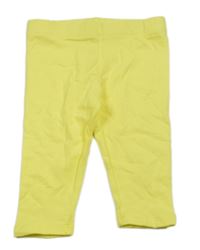 Žlté crop legíny Pocopiano