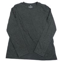 Tmavosivé tričko H&M