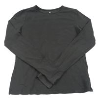 Antracitové triko H&M