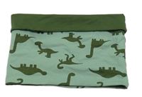 Zelený nákrčník s diny Alana