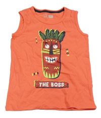 Korálové tílko s totemem Little kids