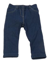 Tmavomodré legíny riflového vzhledu Kiabi