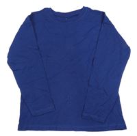 Tmavomodré tričko Sinsay