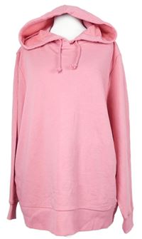 Dámská růžová mikina s kapucí M&S