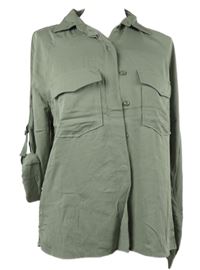 Dámska khaki blúzka H&M