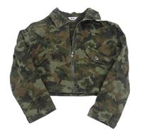 Army rifľová crop bunda M&Co.