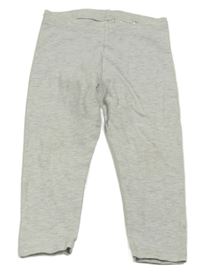 Světlešedé melírované legíny H&M