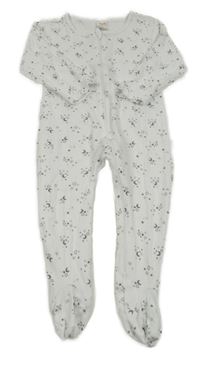Bílý overal s hvězdami