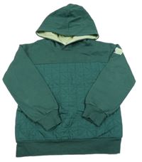 Zelená mikina s kapucňou H&M