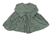 Khaki šaty s fľakmi Joules