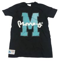 Čierne tričko s logom Money