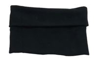 Černý fleecový nákrčník Bula