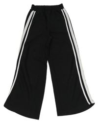 Čierne tepláky s prúžkami New Look