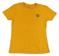 Pomerančové tričko s potlačou