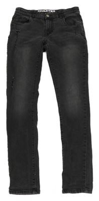 Antracitové skinny rifle Chapter young