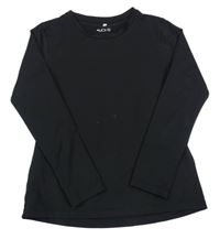 Čierne športové tričko H&M